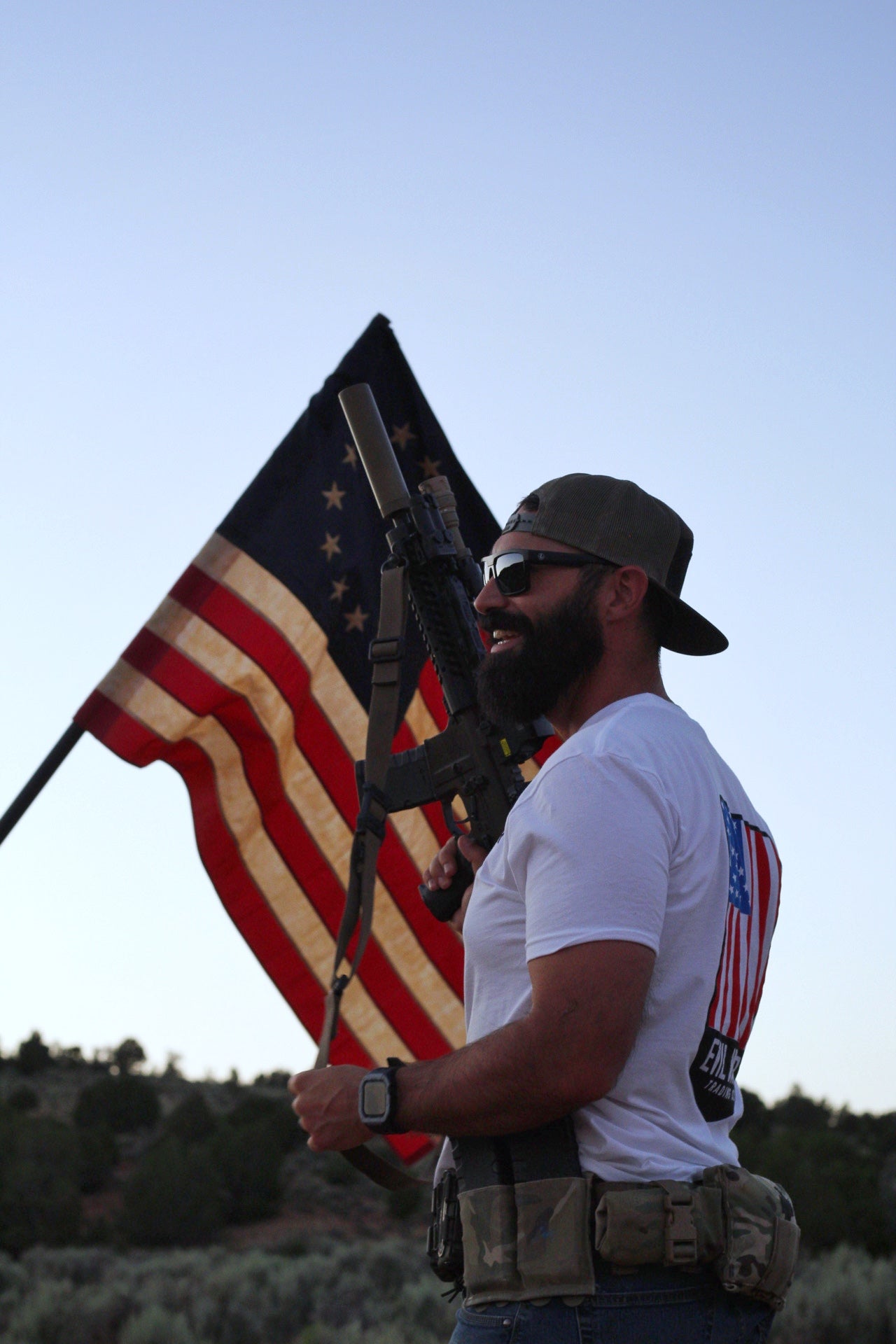 Short Sleeve Color Flag Evil Water Trading Co
