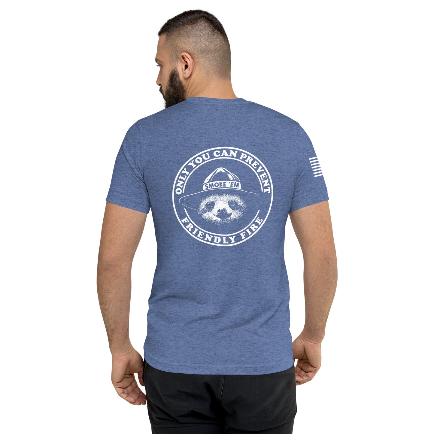 Only You Can Prevent Friendly Fire White Print