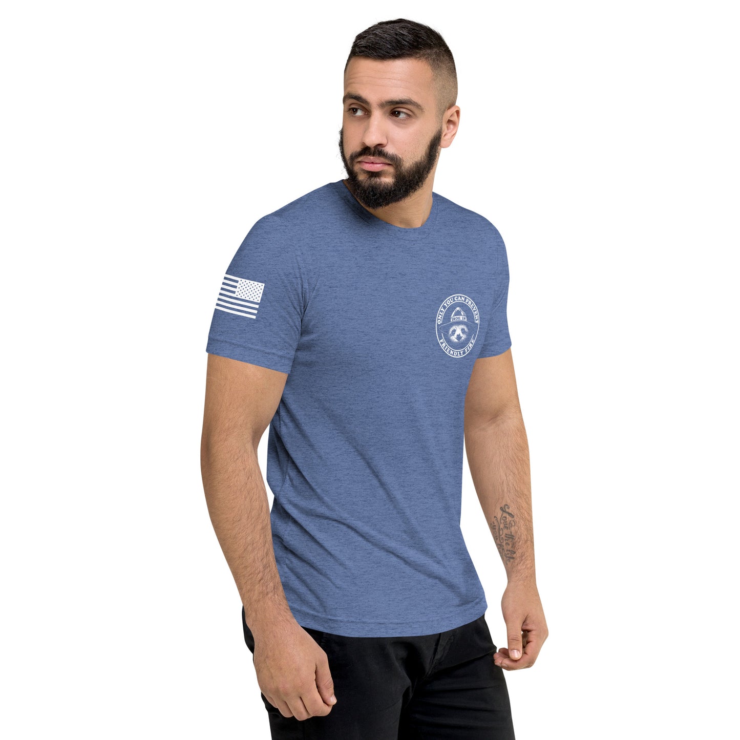 Only You Can Prevent Friendly Fire White Print