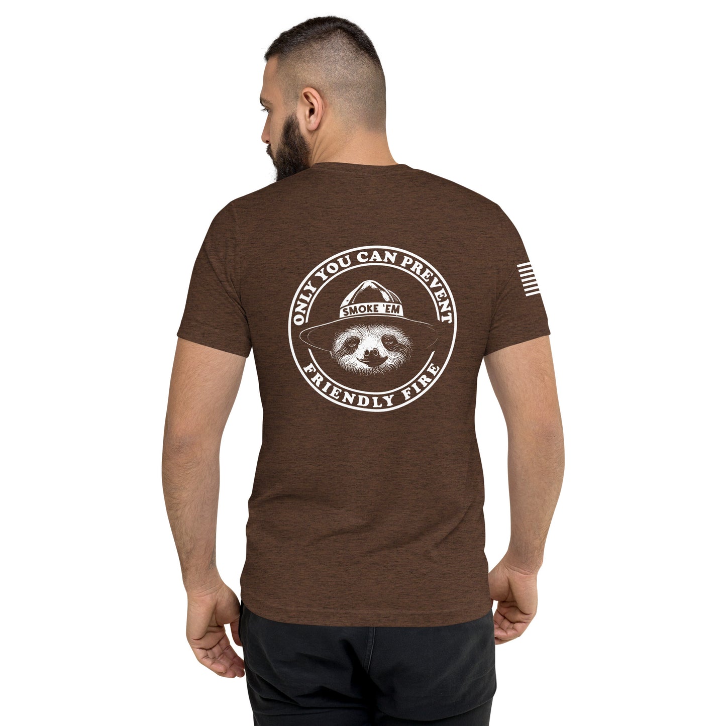 Only You Can Prevent Friendly Fire White Print