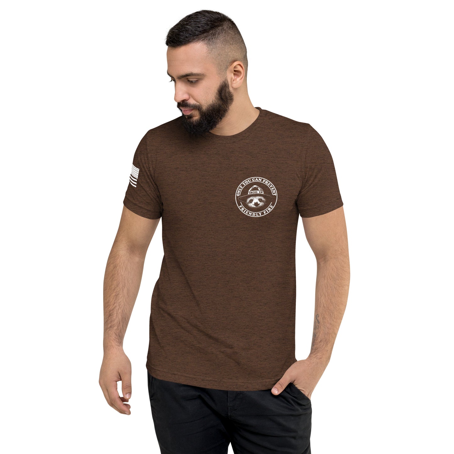 Only You Can Prevent Friendly Fire White Print