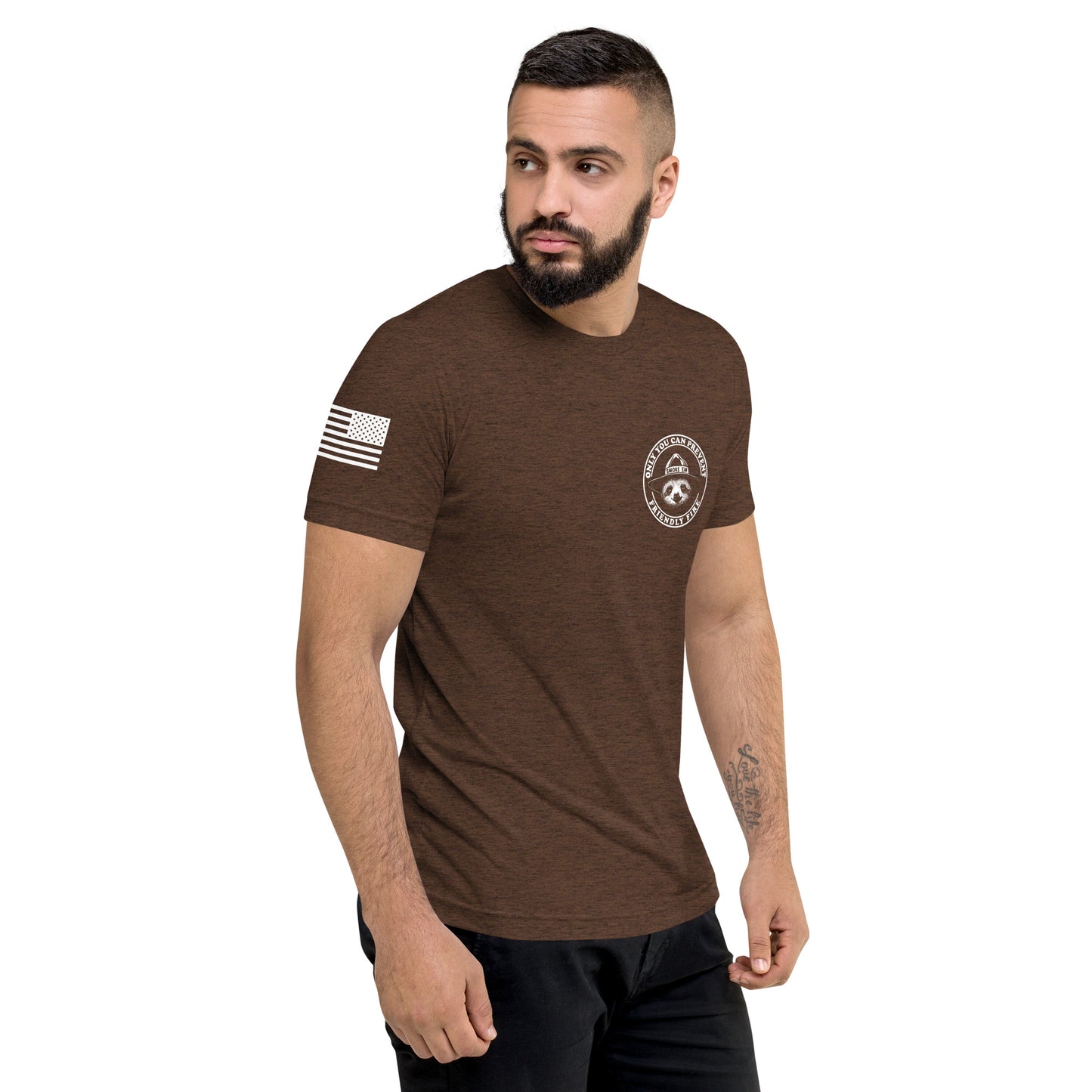 Only You Can Prevent Friendly Fire White Print