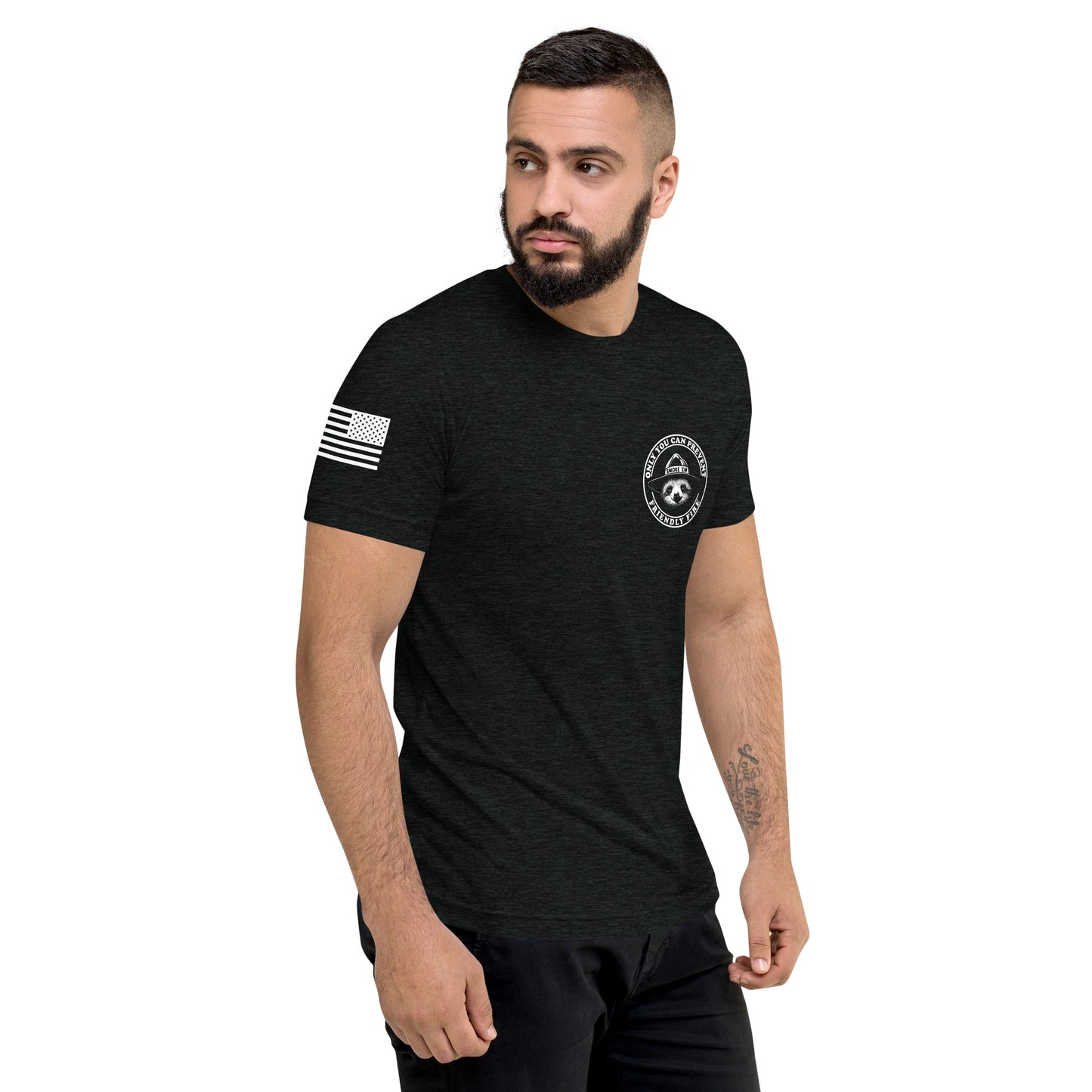 Only You Can Prevent Friendly Fire White Print
