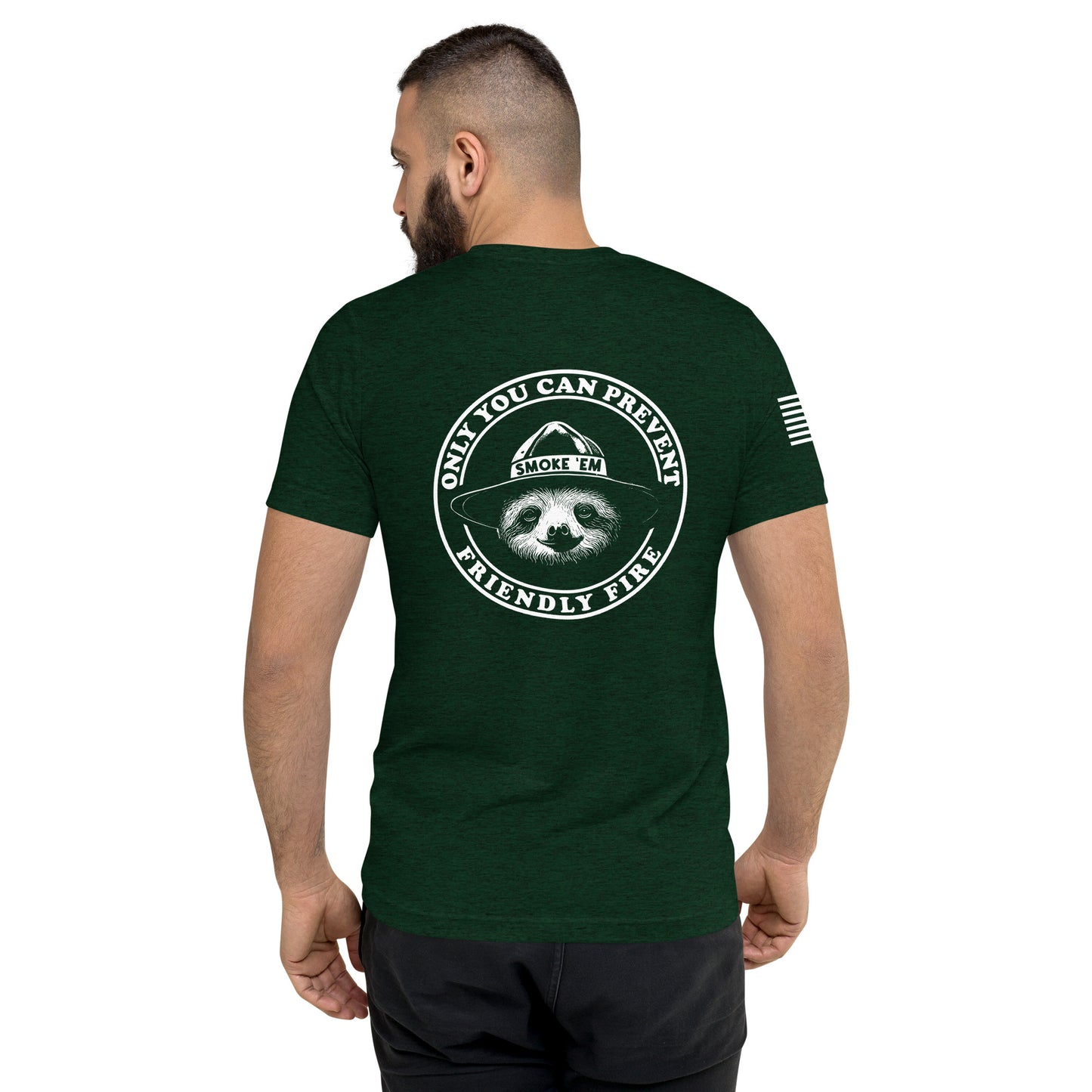Only You Can Prevent Friendly Fire White Print