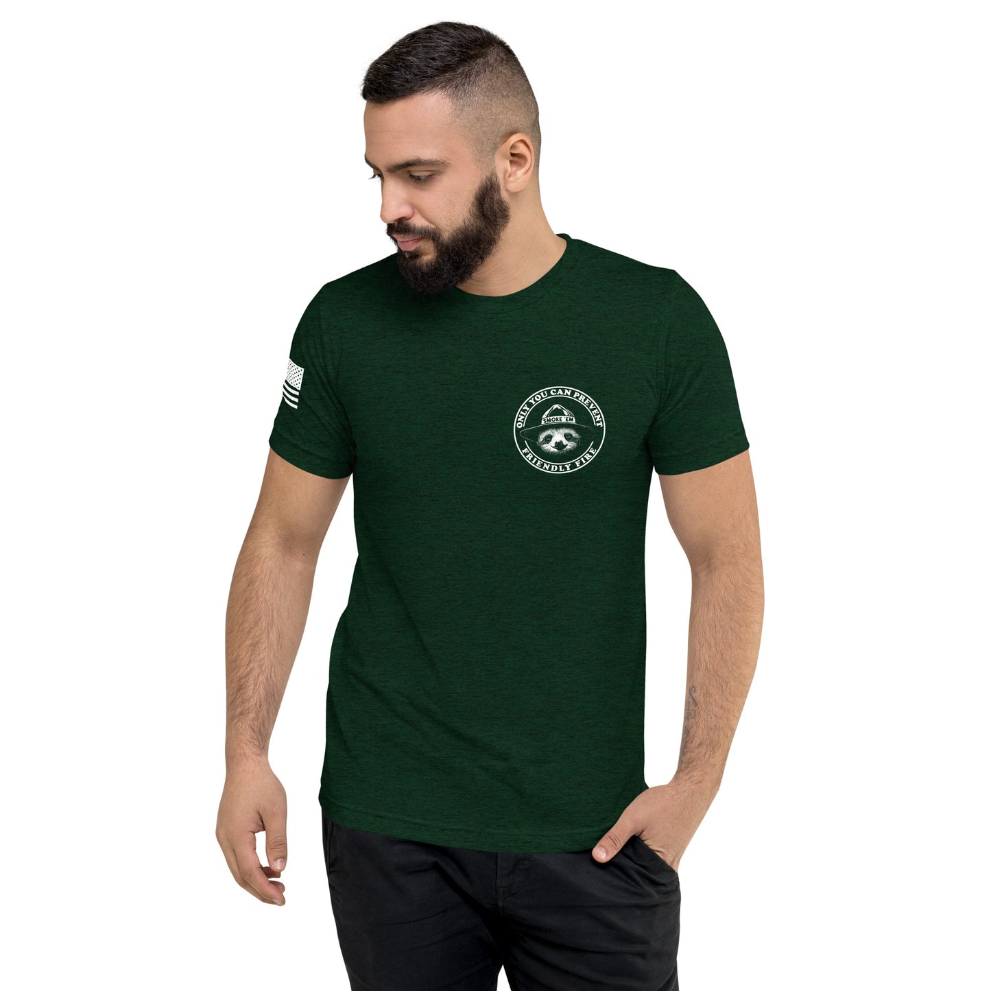 Only You Can Prevent Friendly Fire White Print