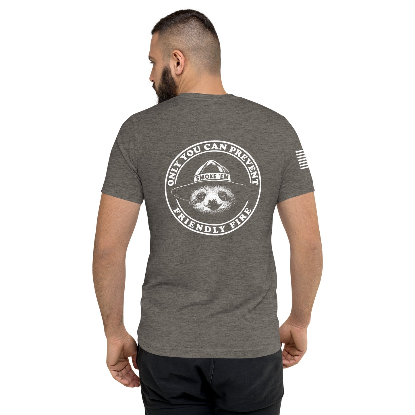 Only You Can Prevent Friendly Fire White Print