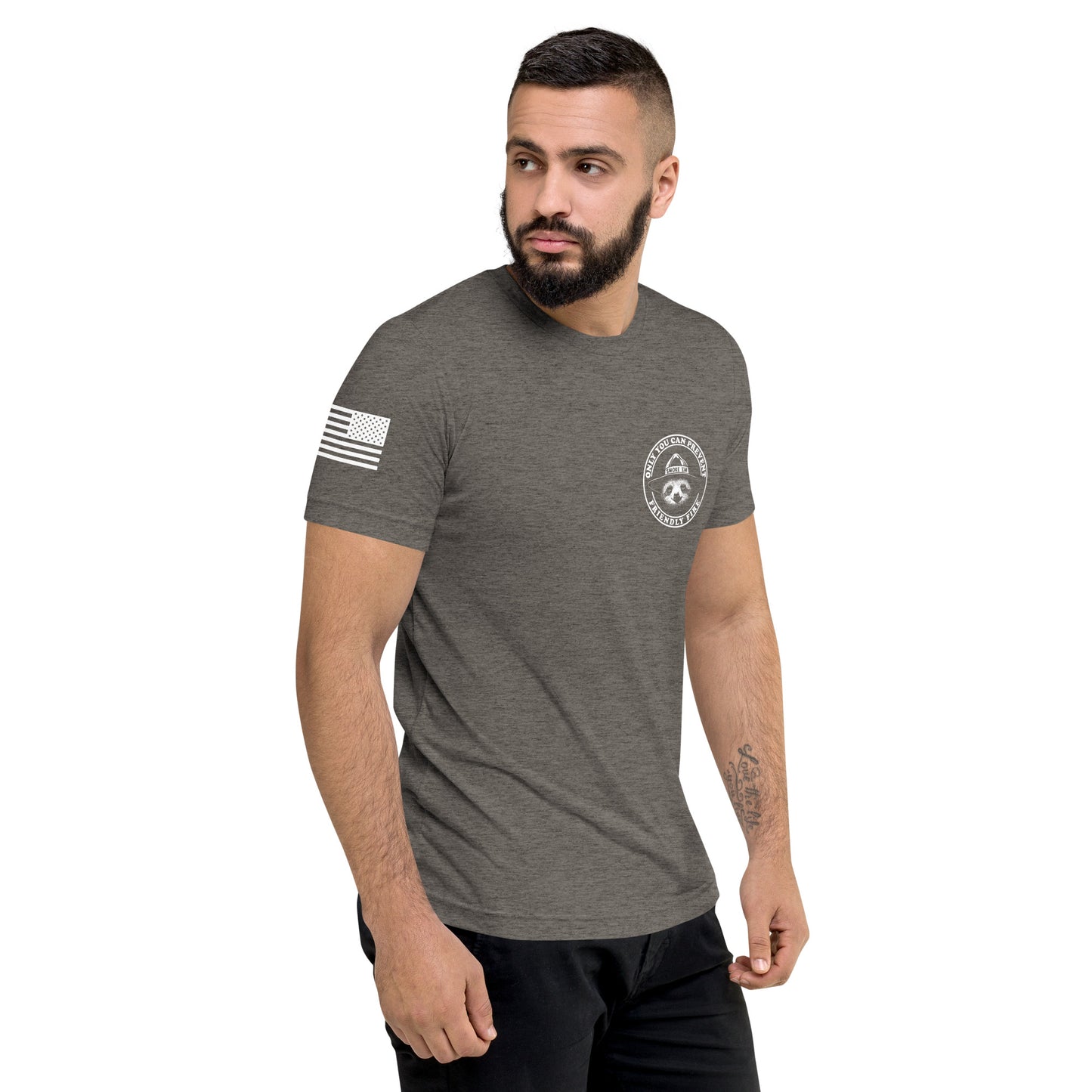 Only You Can Prevent Friendly Fire White Print