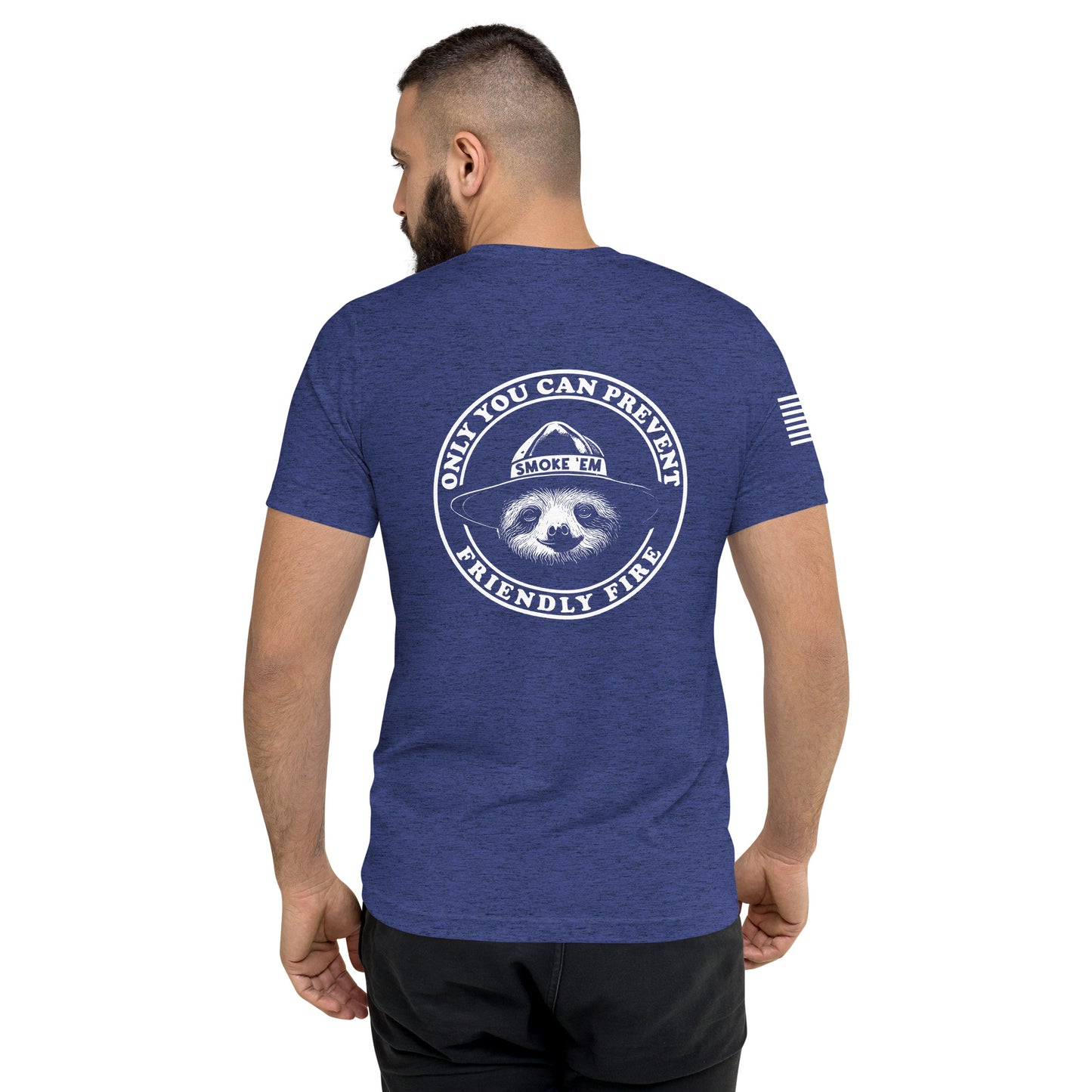 Only You Can Prevent Friendly Fire White Print