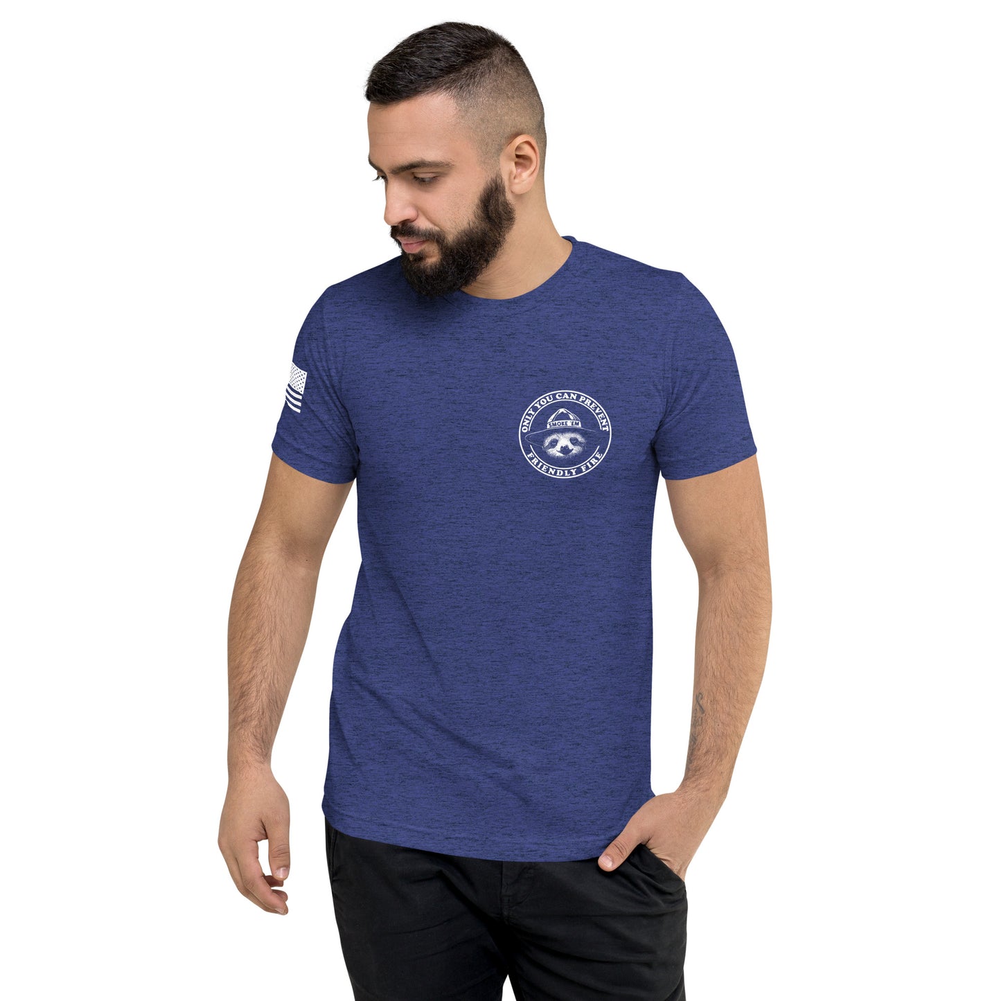 Only You Can Prevent Friendly Fire White Print