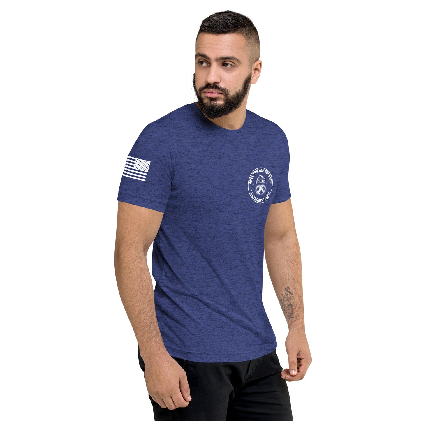 Only You Can Prevent Friendly Fire White Print