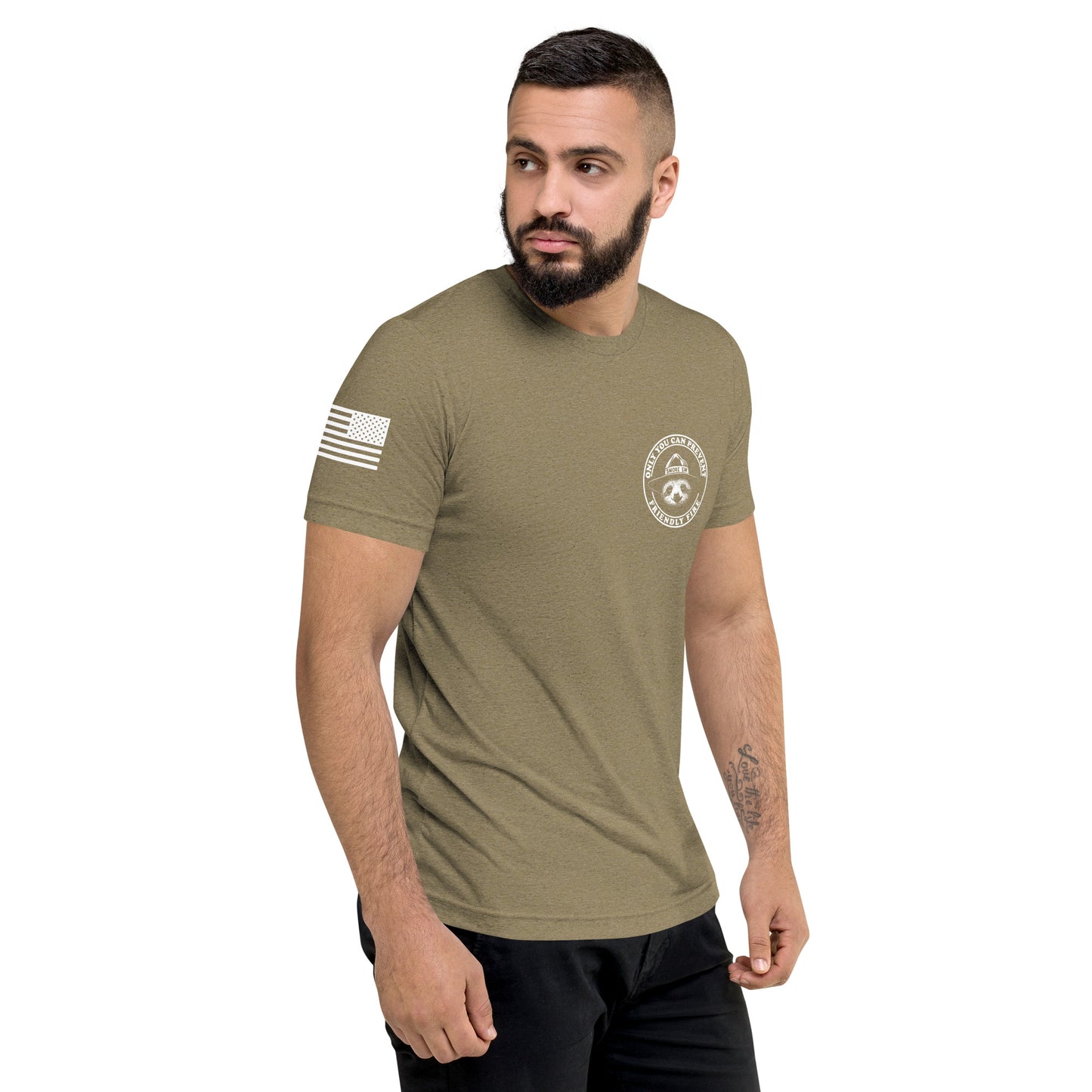Only You Can Prevent Friendly Fire White Print