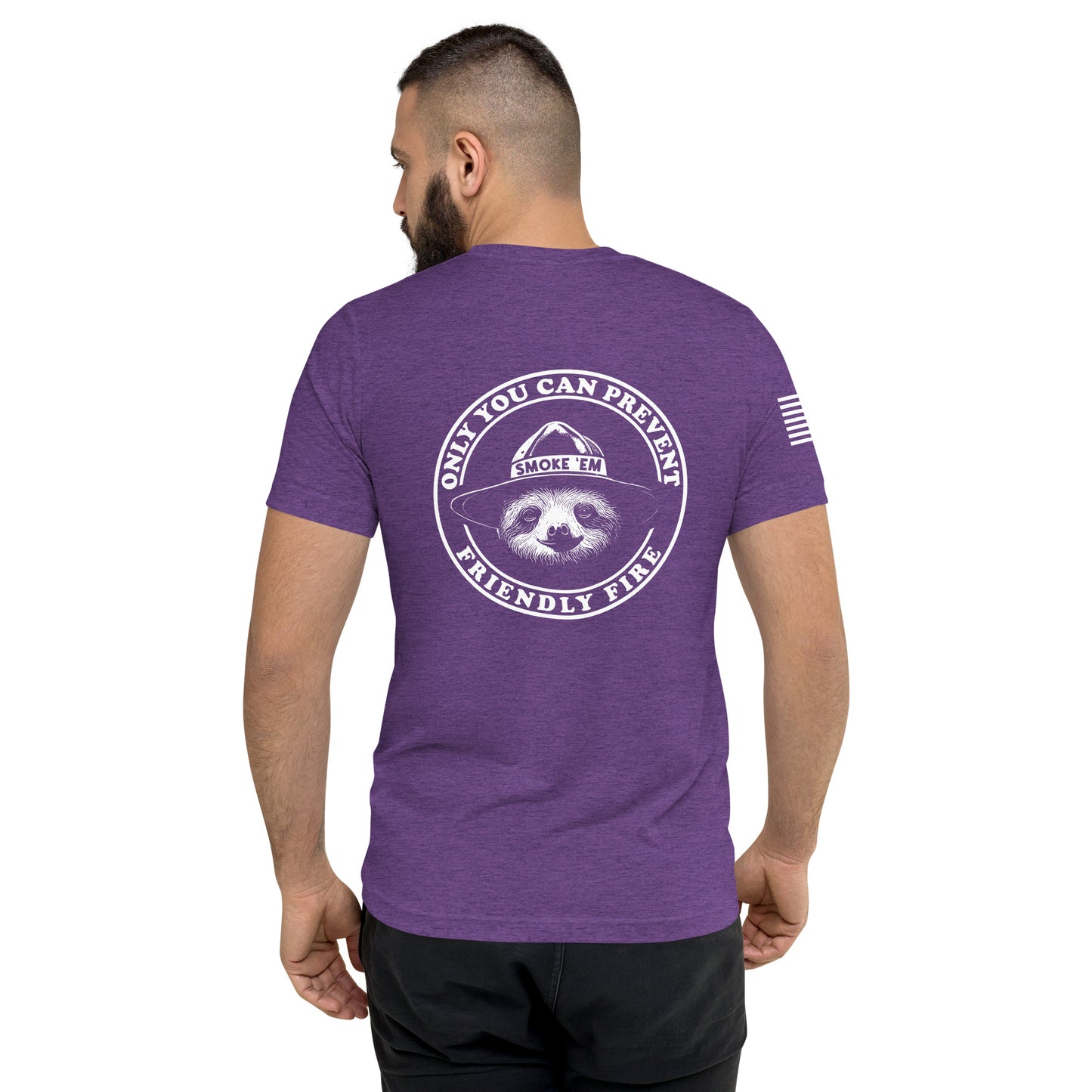 Only You Can Prevent Friendly Fire White Print