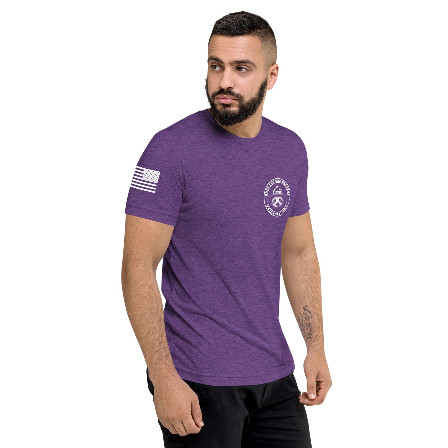Only You Can Prevent Friendly Fire White Print