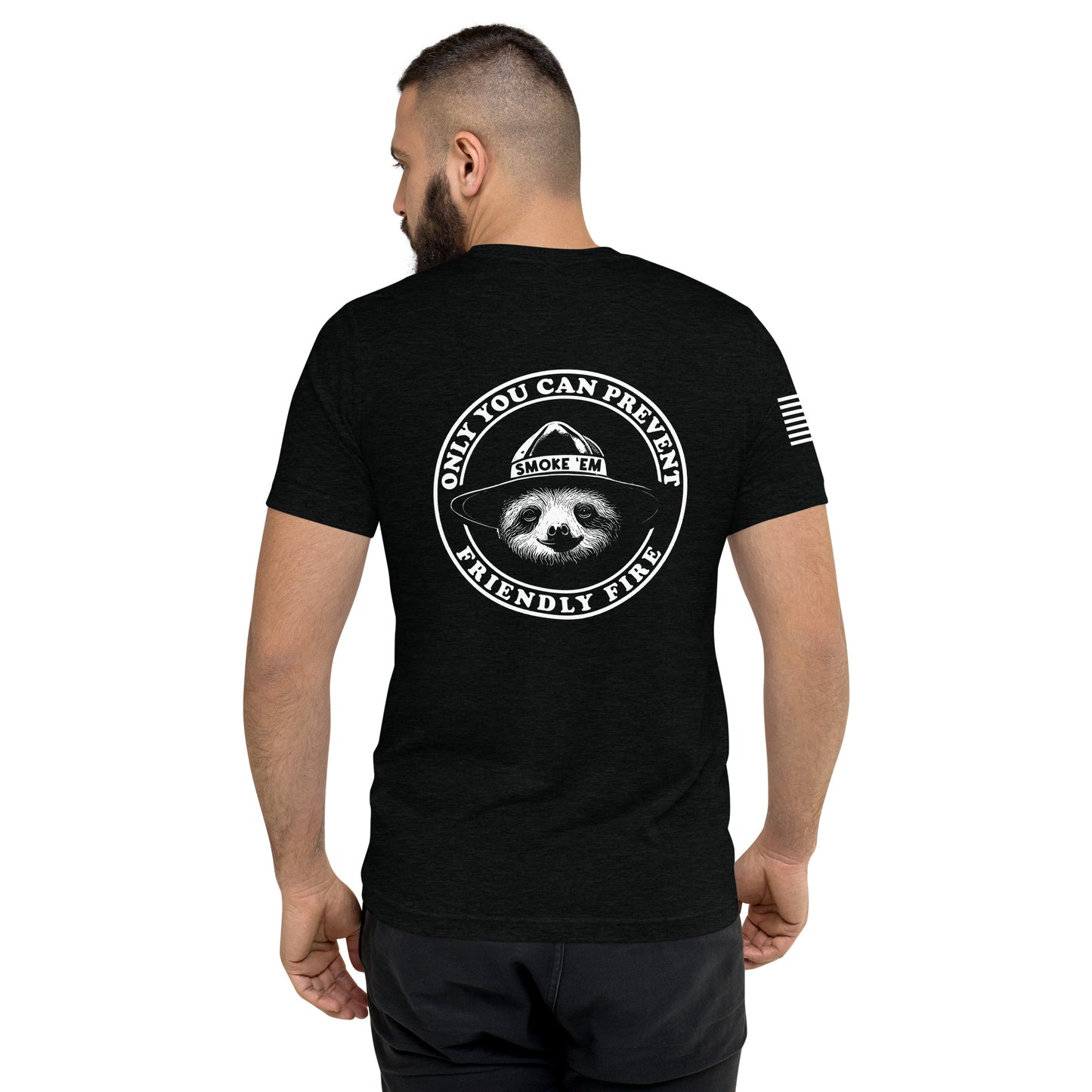 Only You Can Prevent Friendly Fire White Print