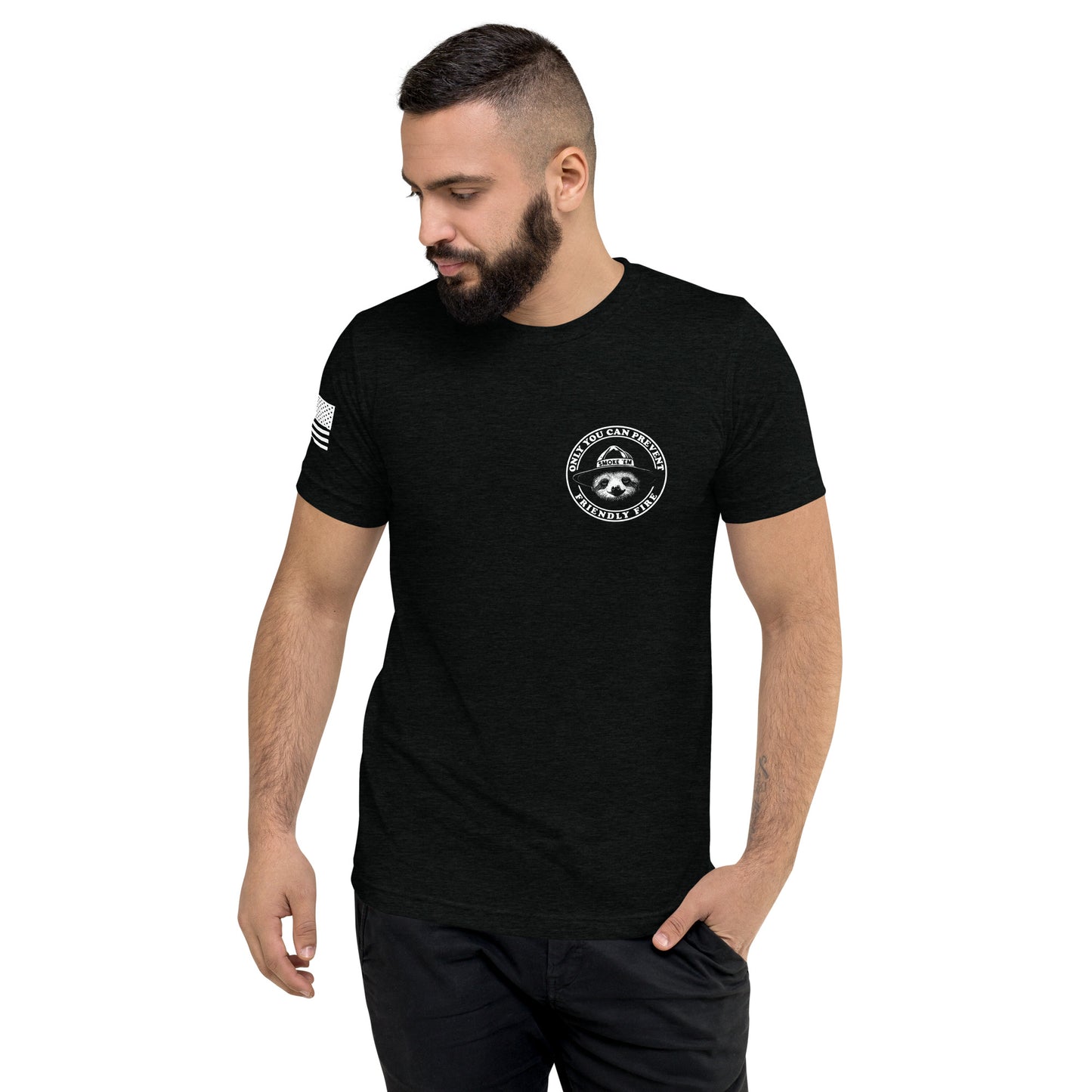 Only You Can Prevent Friendly Fire White Print