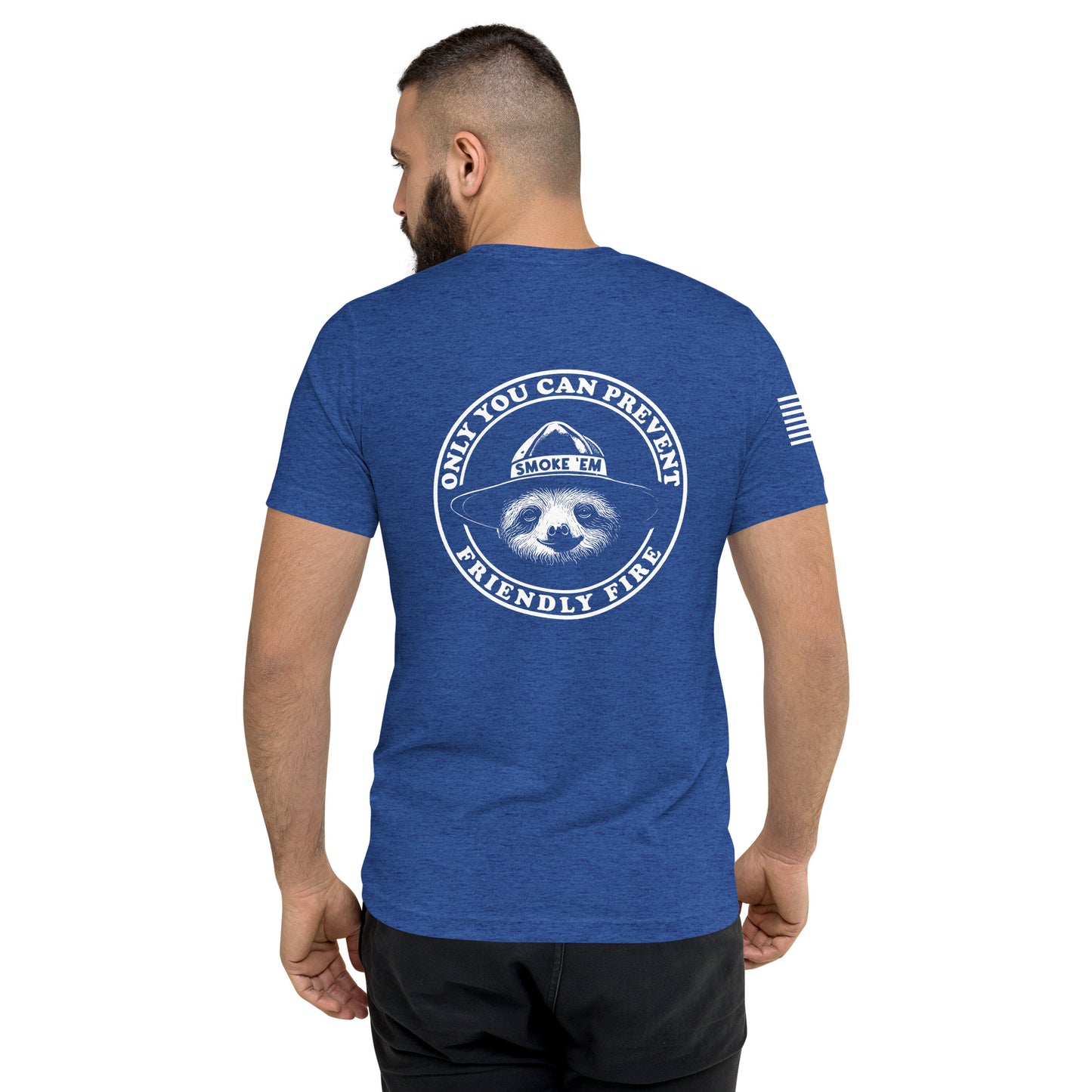 Only You Can Prevent Friendly Fire White Print