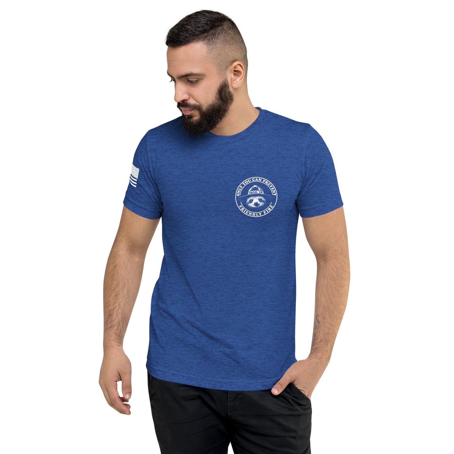 Only You Can Prevent Friendly Fire White Print