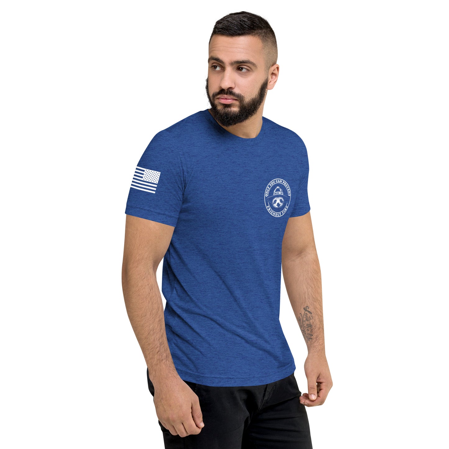 Only You Can Prevent Friendly Fire White Print