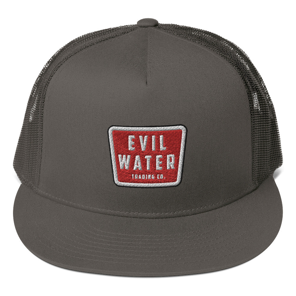 Evil Water Red Patch Trucker