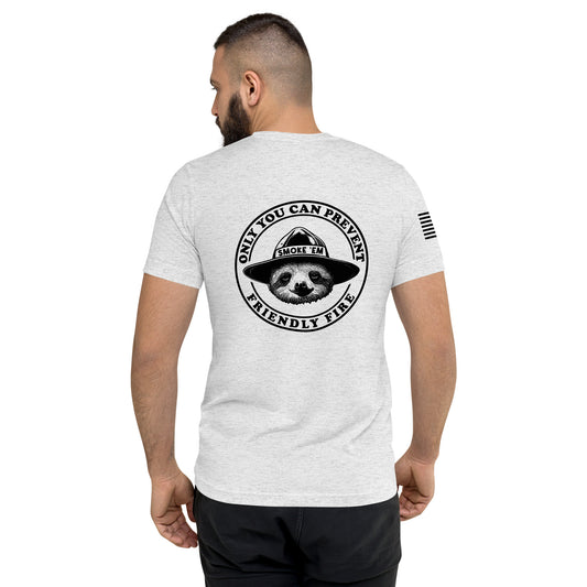 Only You Can Prevent Friendly Fire Black Print